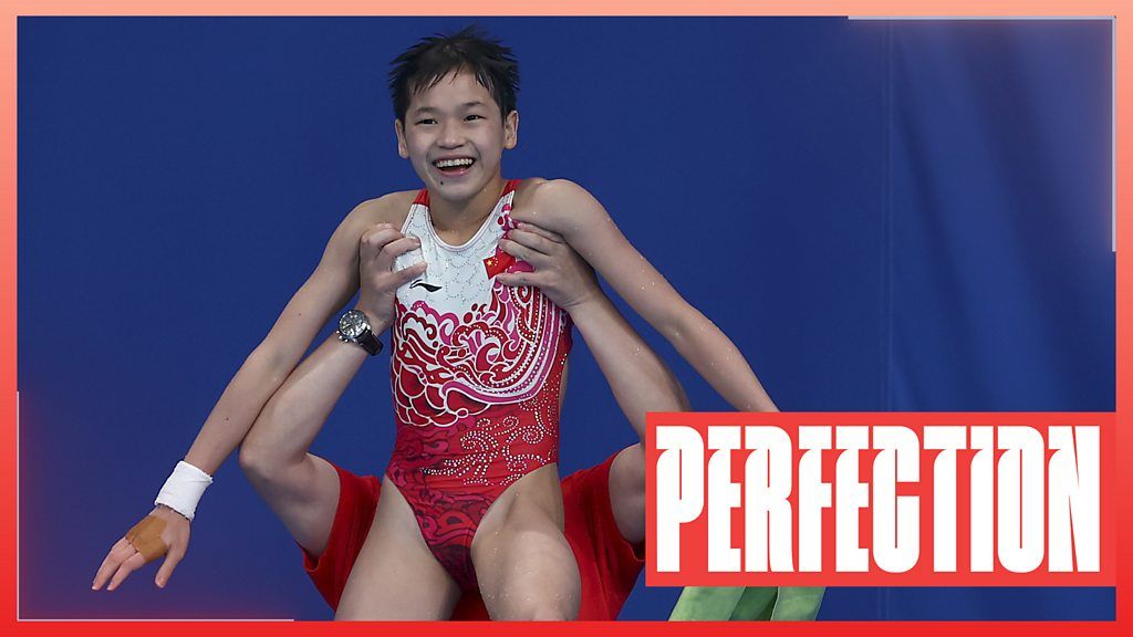 Tokyo Olympics: China's Quan Hongchan, 14, wins diving gold with three