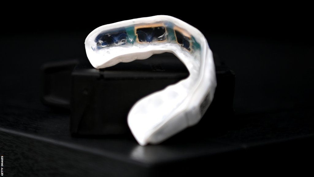 The Prevent Biometrics mouthguard