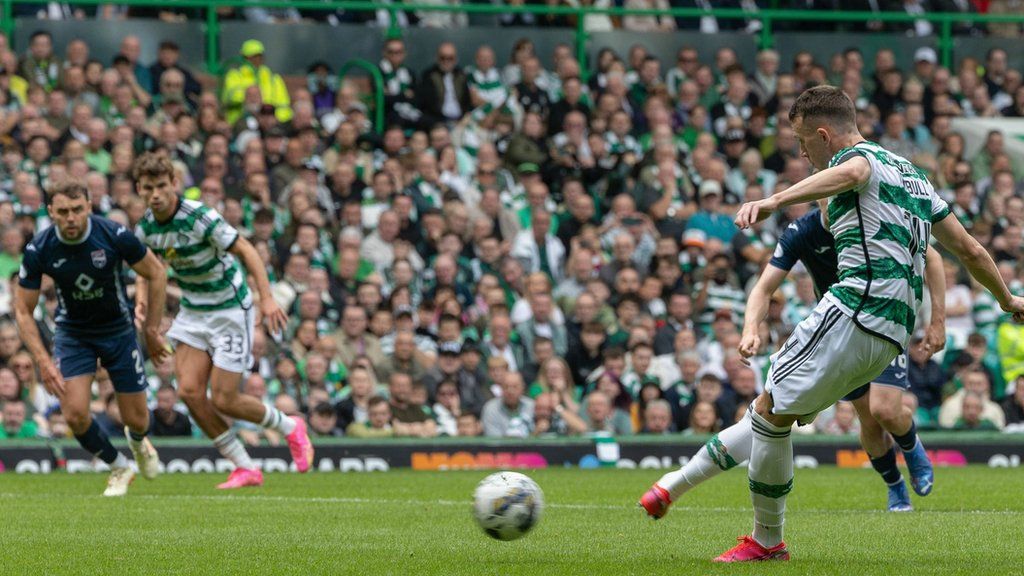 David Turnbull scores a penalty versus Ross County