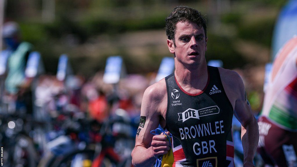 Jonny Brownlee who represents Team GB in triathlon