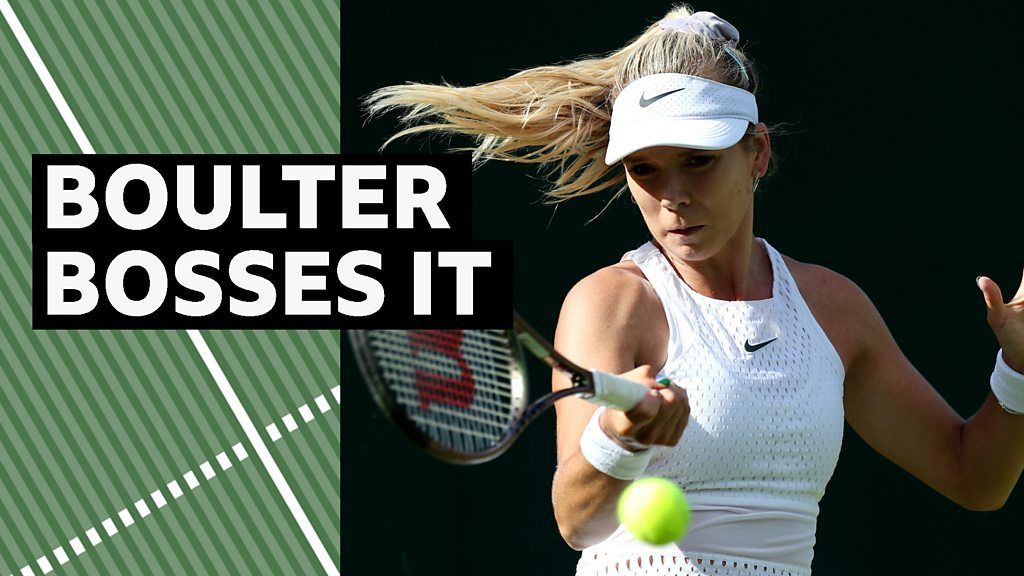 Wimbledon 2023: British number one Katie Boulter beats Daria Saville to advance