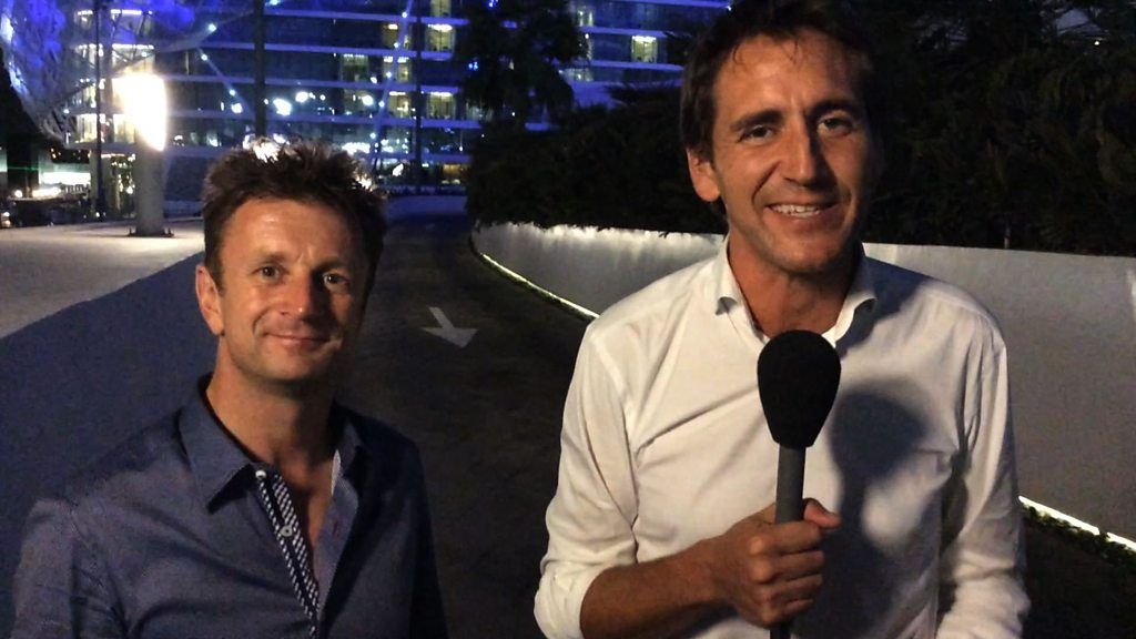 Allan McNish and Tom Clarkson