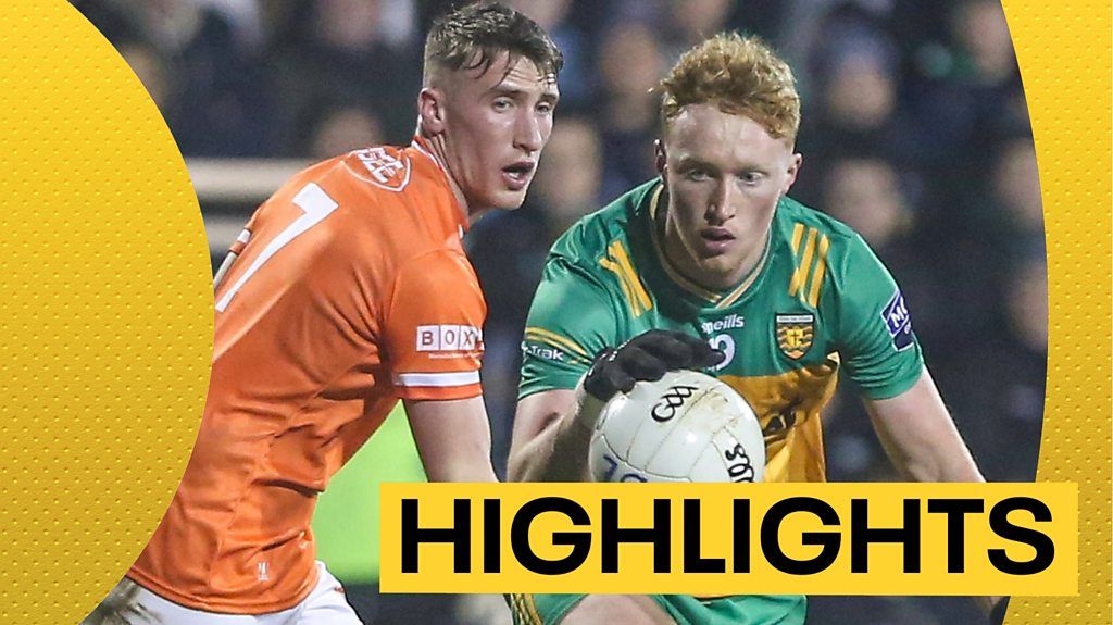 Highlights: Donegal overpower youthful Armagh side in Ballybofey - BBC ...