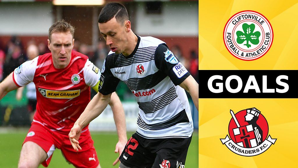 Cliftonville 33 Crusaders Six goal thriller in north Belfast derby