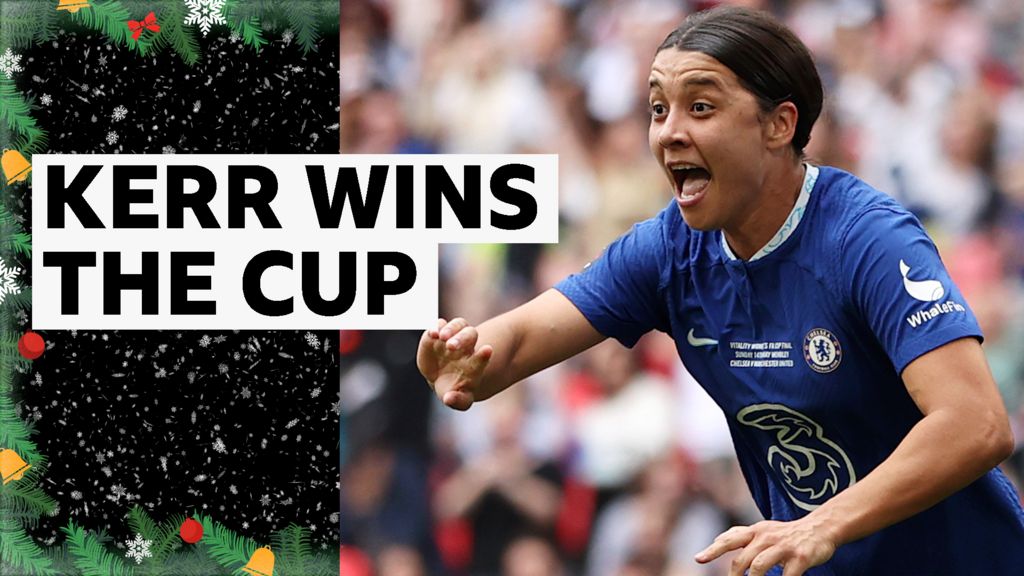 Women's FA Cup final: Chelsea 1-0 Man Utd - highlights