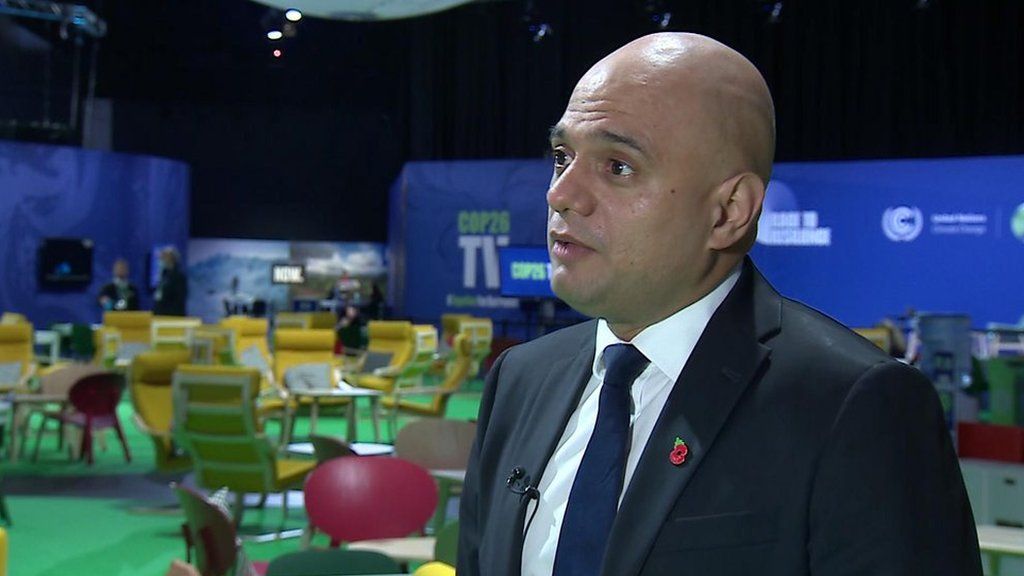 Sajid Javid at COP26