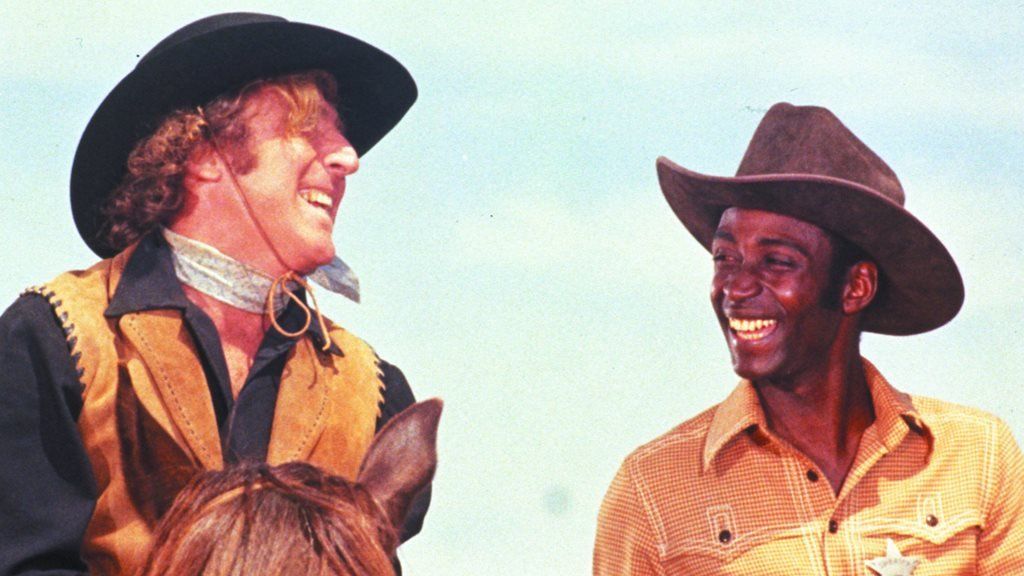 Gene Wilder and Cleavon Little in Blazing Saddles