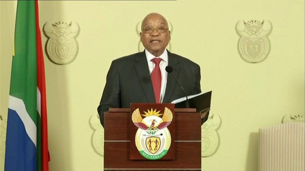 Jacob Zuma painting Are South Africans 'too free'? BBC News