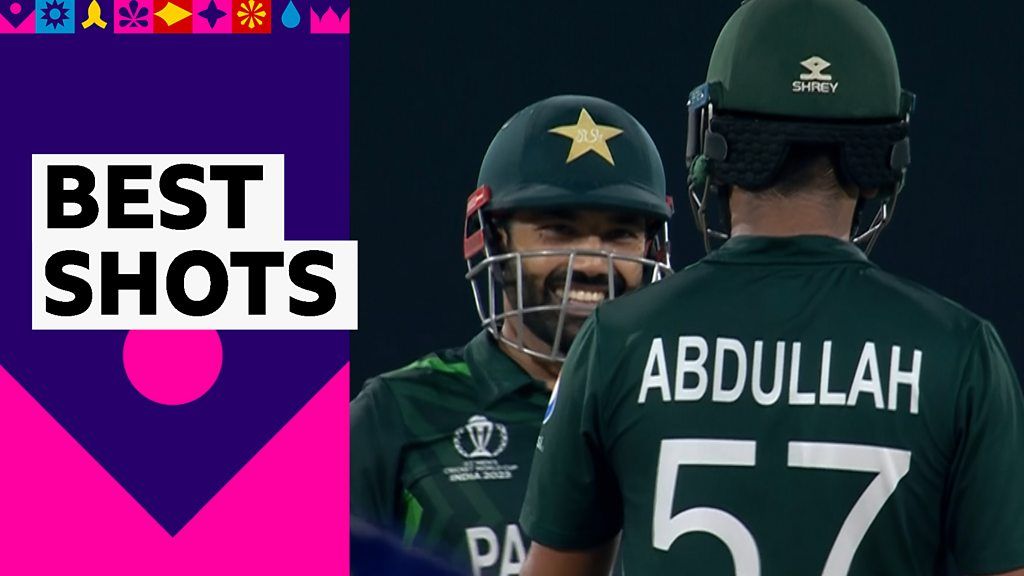 Rizwan and Shafique hit tons as Pakistan chase record World Cup total