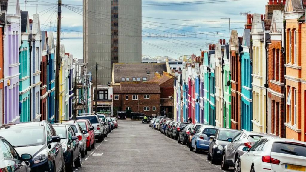 A side street in Brighton