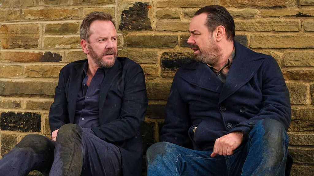 Kiefer Sutherland and Danny Dyer in Tinsel Town