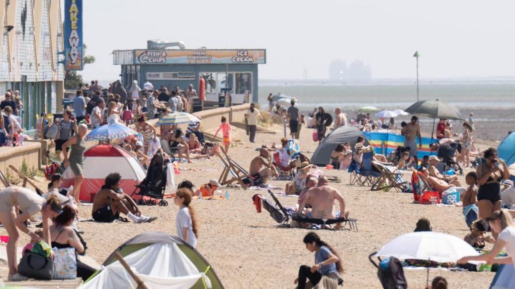 Southend beach scene