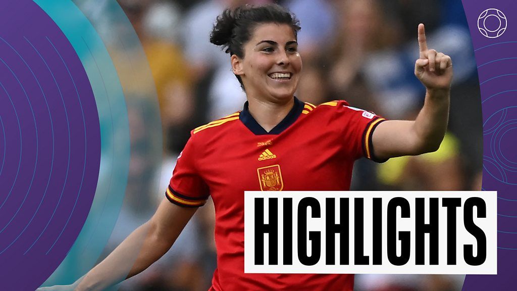 Euro 2022: Spain recover from conceding early goal to beat Finland - highlights