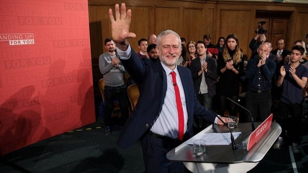 General election 2017: Jeremy Corbyn vows to 'overturn the rigged system'