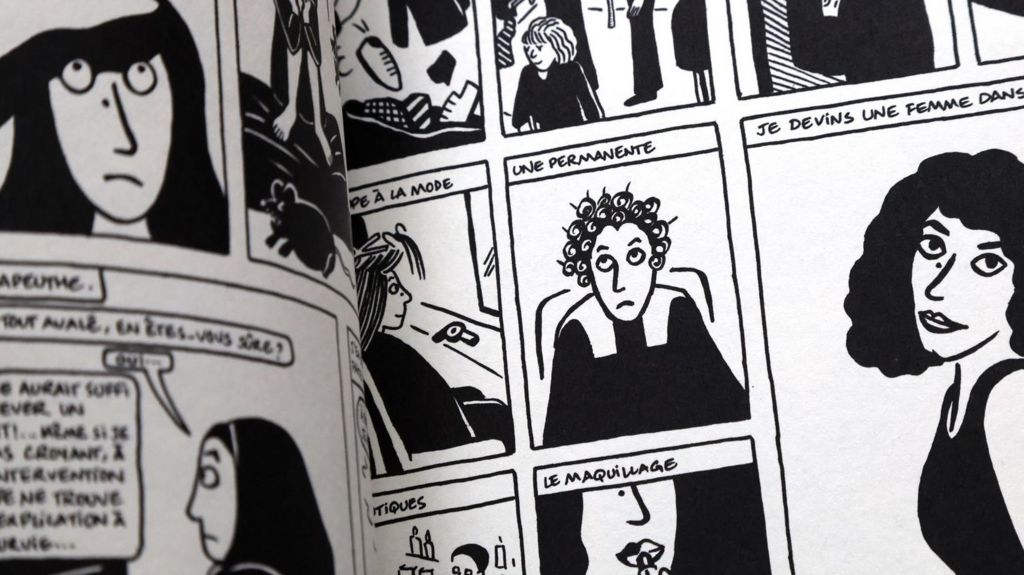 Volumes of the "Persepolis" graphic novel series by Marjane Satrapi are seen on June 04, 2026 in Berlin, Germany. Iranian-French author, cartoonist and filmmaker Satrapi, whose series “Persepolis” served for many as an introduction to the daily lives of Iranian citizens amidst the Islamic Revolution, has died at age 56. (Photo by Adam Berry/Getty Images)