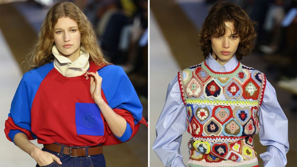Models walk the runway during the Stella McCartney Womenswear Fall/Winter 2026-2027 show as part of Paris Fashion Week on March 04, 2026 in Paris, France. 