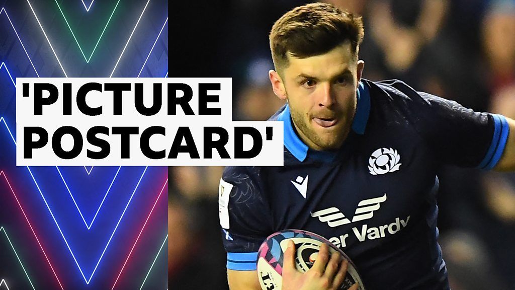 'A try of beauty!' - Kinghorn completes superb Scotland move