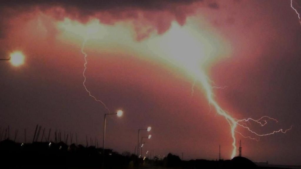 Lightning in Southend