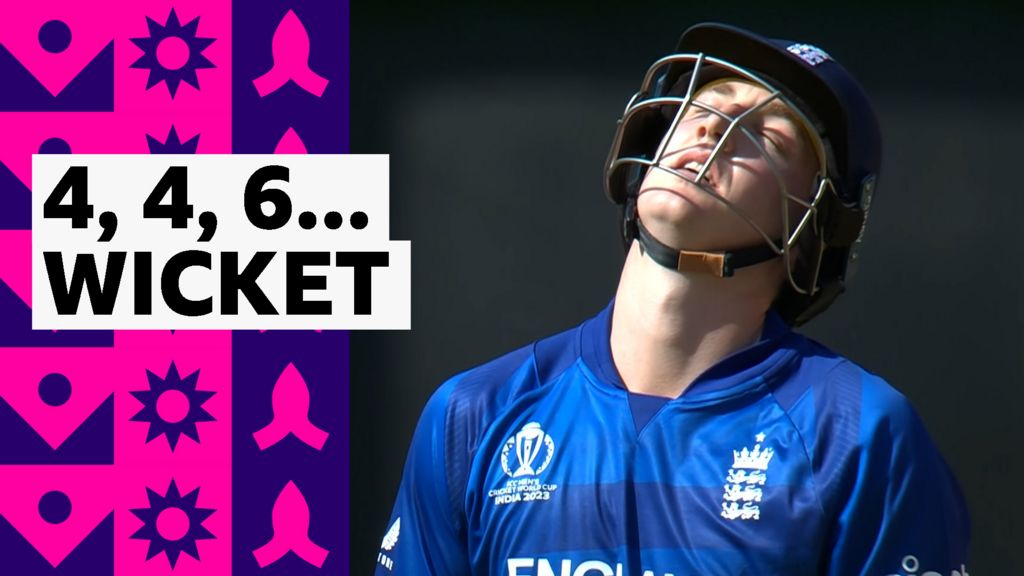 Four, four, six & out - Brook falls on 25
