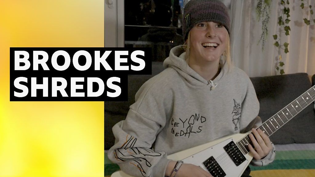 Heavy metal snowboarding with Mia Brookes