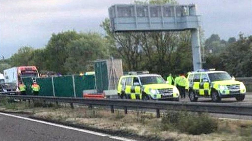Five killed on M6 in Staffordshire were Romanian