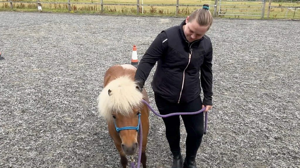 Jessie with pony