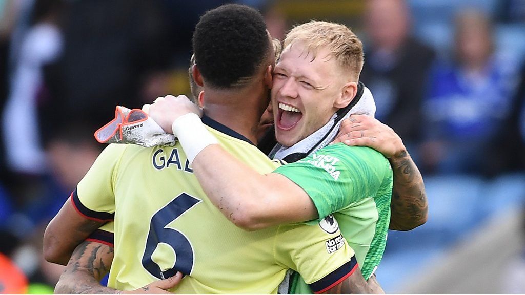 Leicester City 0-2 Arsenal: Mikel Arteta praises Ramsdale's 'great quality' in win over Leicester