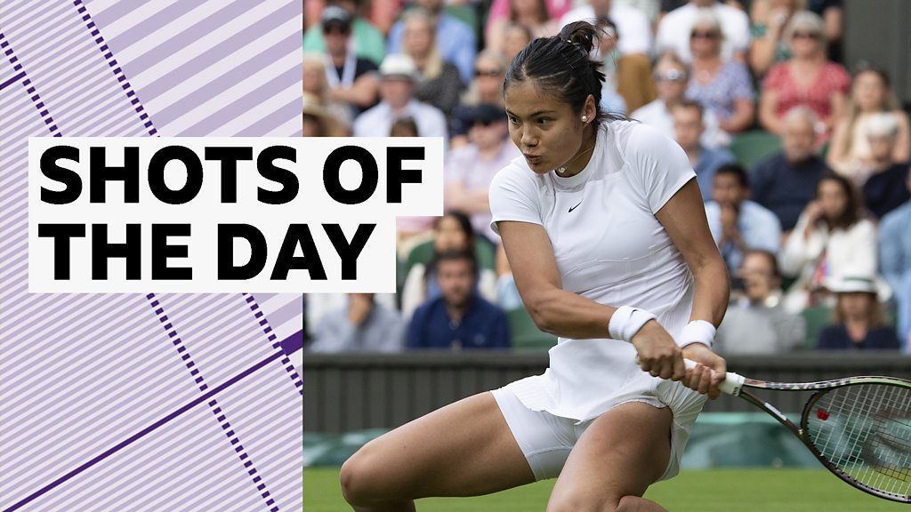 Wimbledon 2022: Watch Emma Raducanu, Novak Djokovic and Jelena Ostapenko in best shots of day three