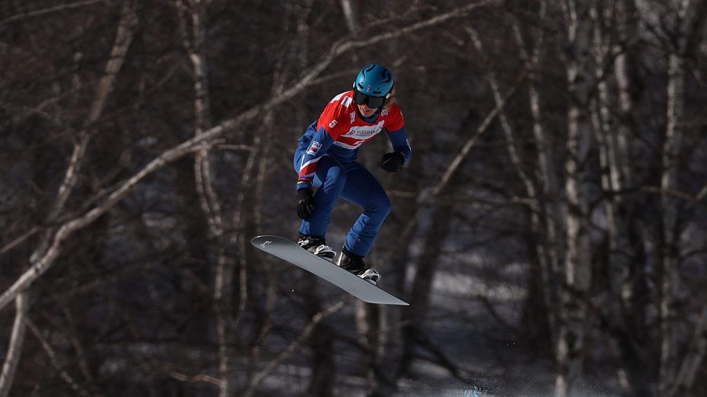 Charlotte Bankes takes second place in World Cup snowboard cross