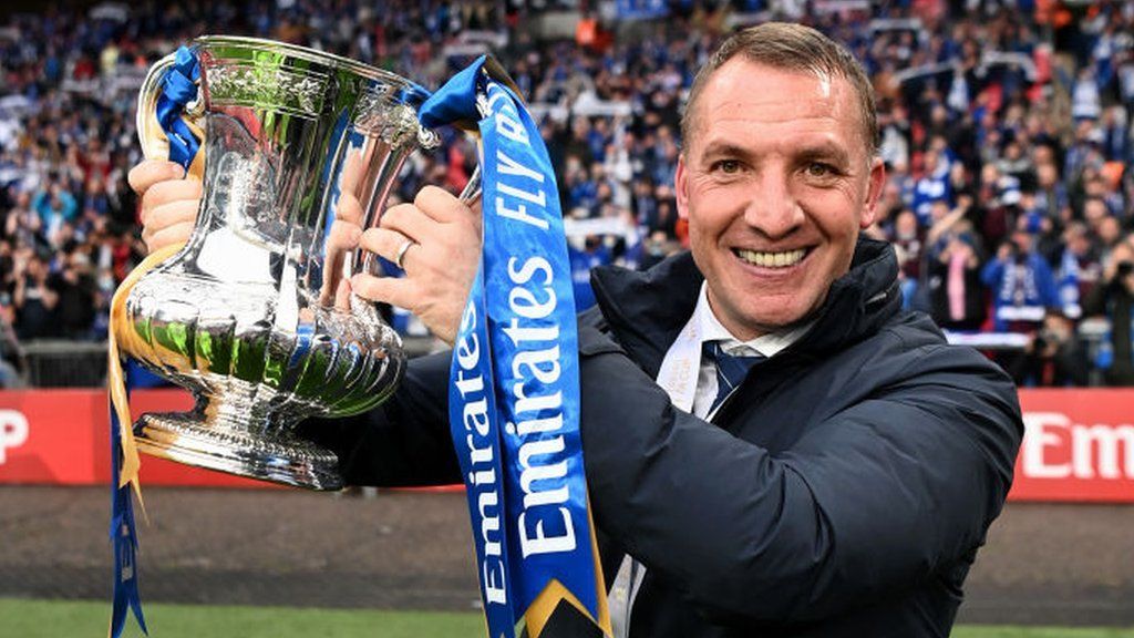 Brendan Rodgers led Leicester City to FA Cup glory at the expense of one of his former clubs Chelsea at Wembley in 2021