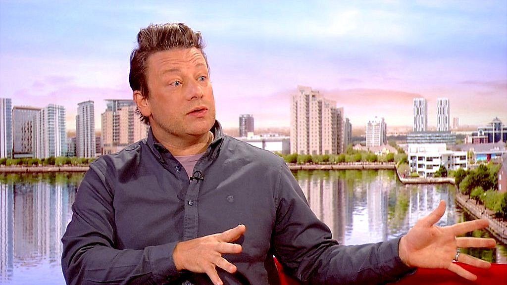 Jamie Oliver on BBC Breakfast