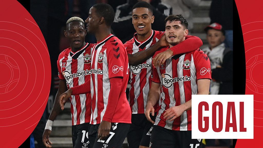 FA Cup: Romain Perraud stunner gives Southampton lead against West Ham