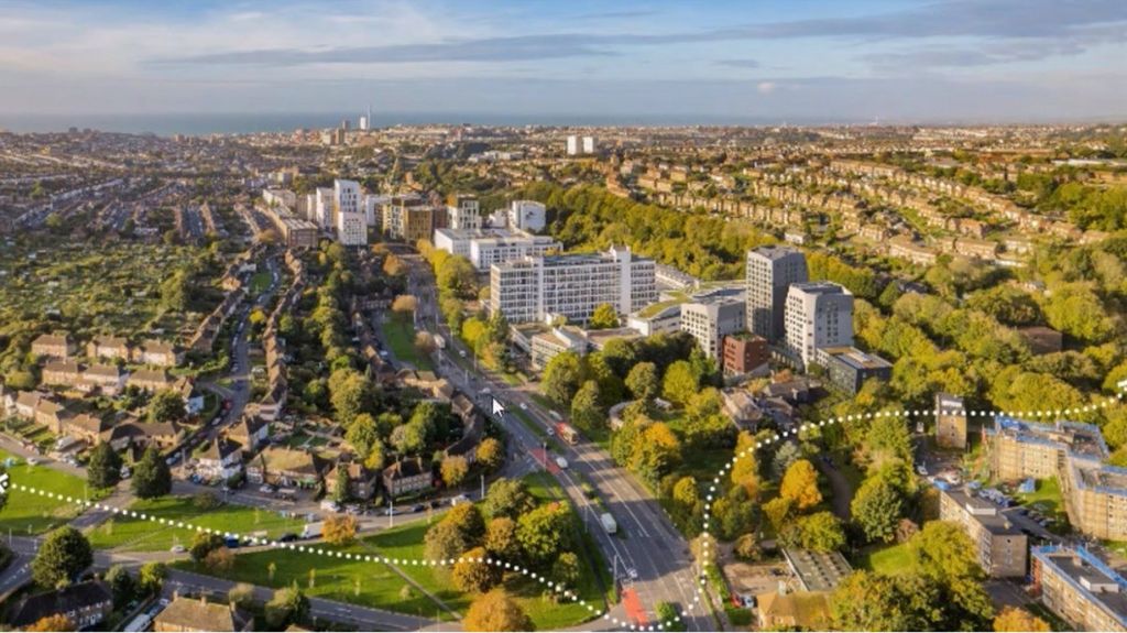 Moulsecoomb Place images as presented to councillors