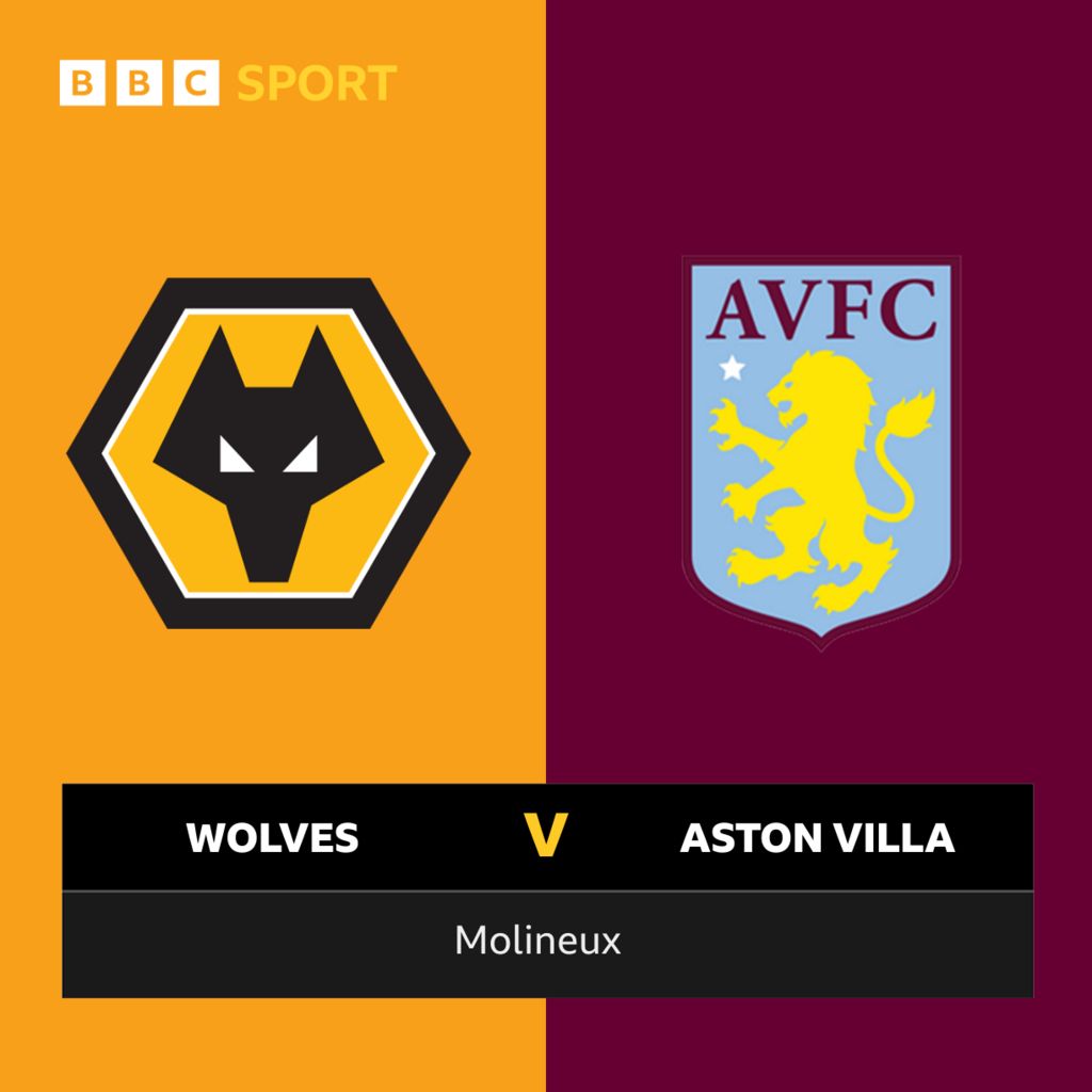 Follow Wolves vs Aston Villa live