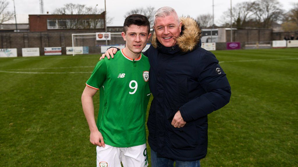 Republic of Ireland U15 cap Calum Kavanagh is the son of former Republic of Ireland international Graham Kavanagh