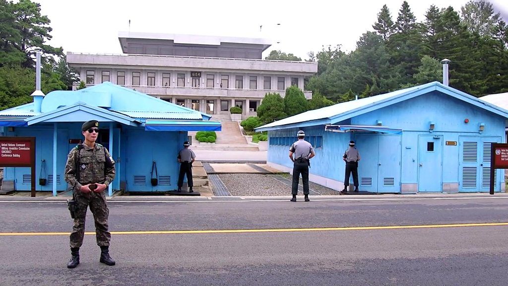North and South Korean border