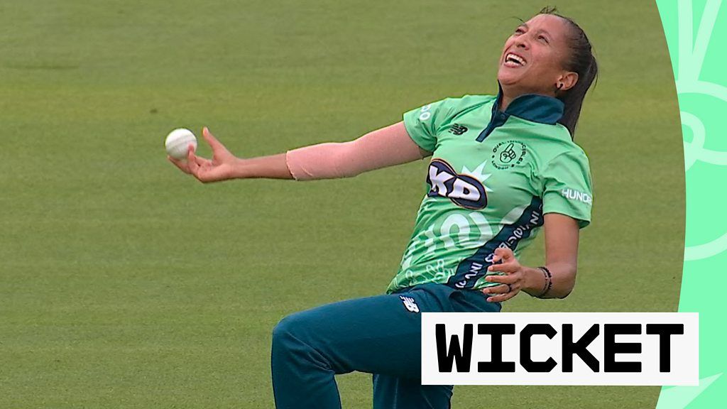 The Hundred: Shabnim Ismail takes 'excellent' catch to remove Danni Wyatt
