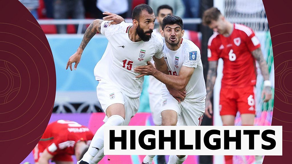 World Cup 2022: Wayne Hennessy sees red as Wales lose 2-0 against Iran