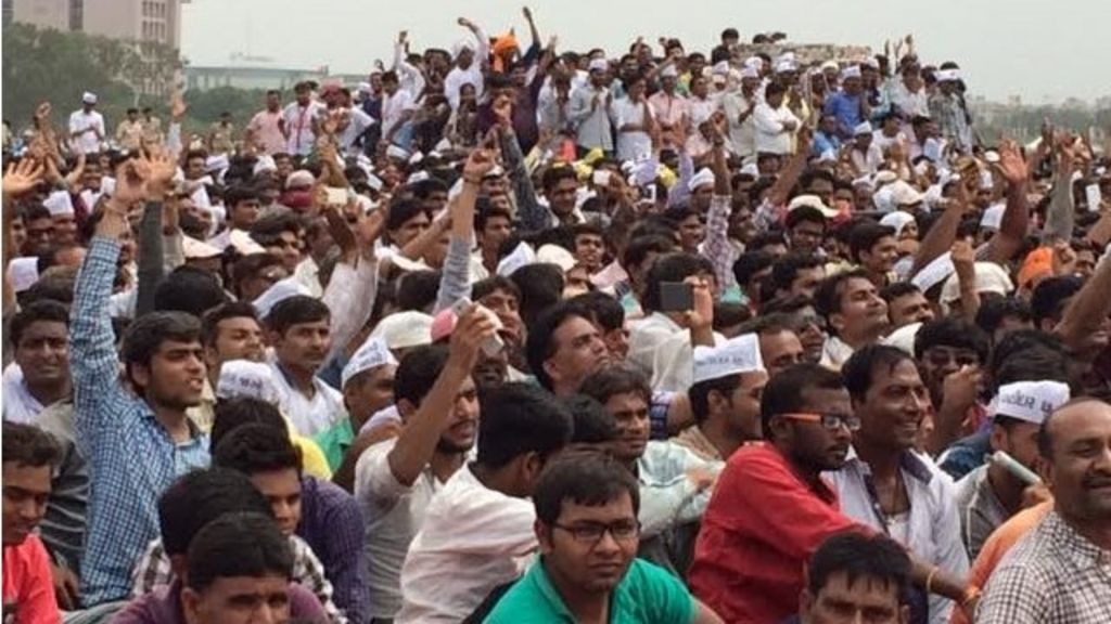 India's Patel community rally over caste quotas - BBC News