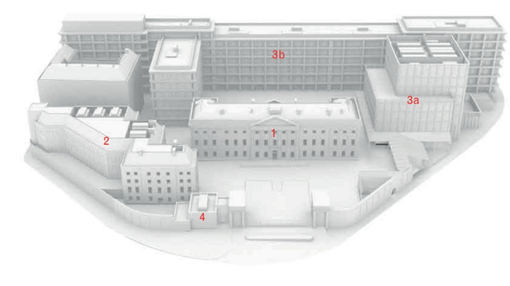 Architects drawings of the proposed Royal Mint Court site