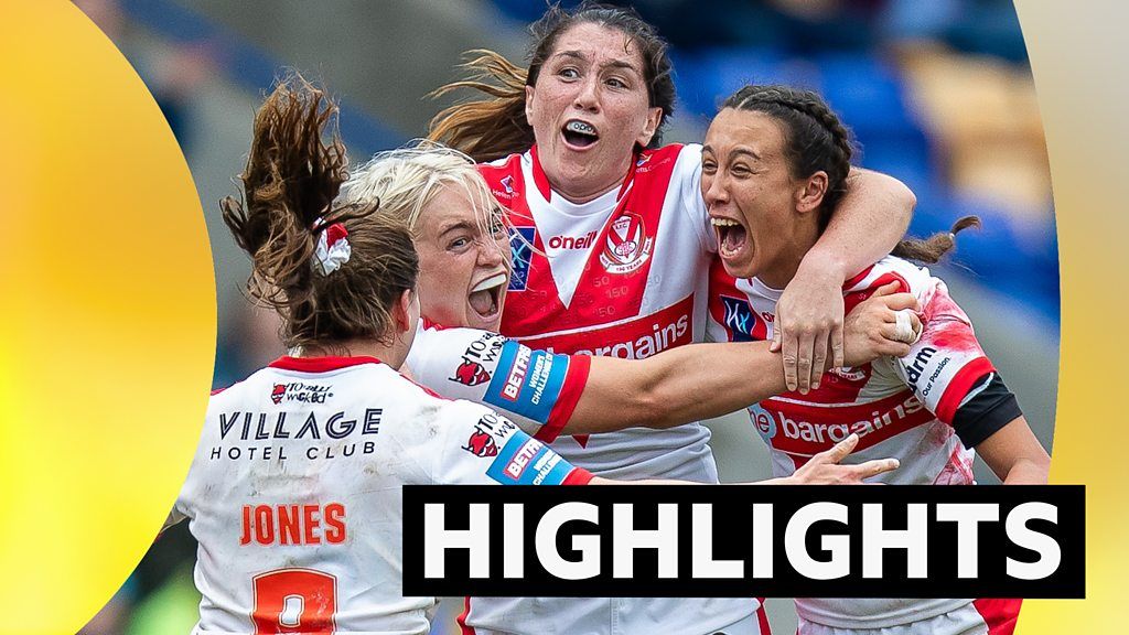 St Helens beat York Valkyrie with late drop-goal