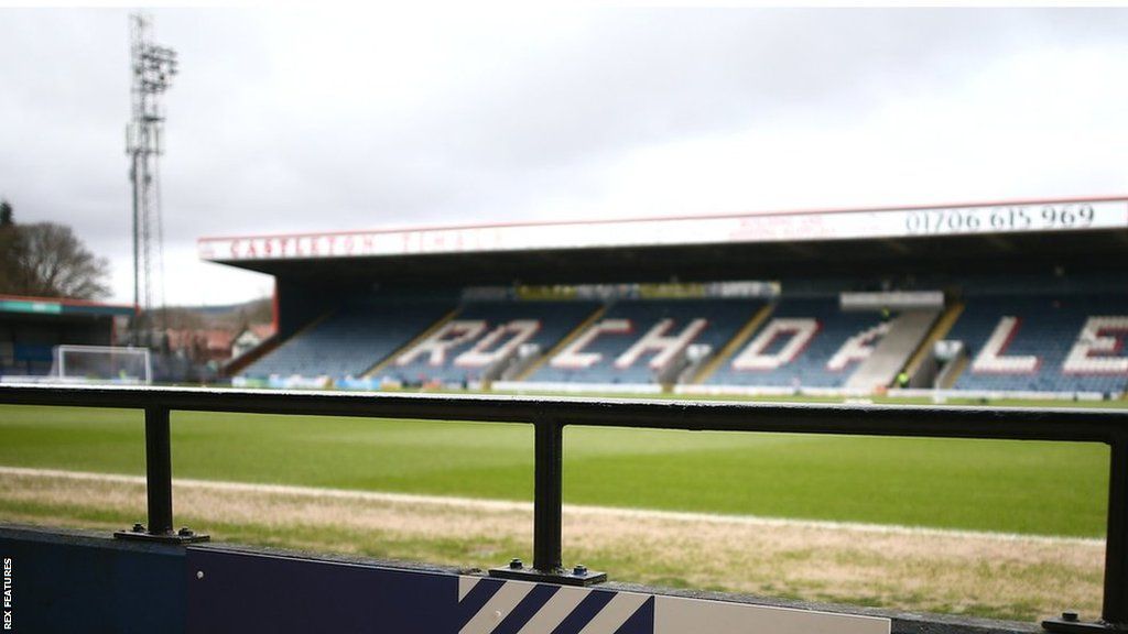 Rochdale were relegated in May after 102 years of league football at their Spotland home