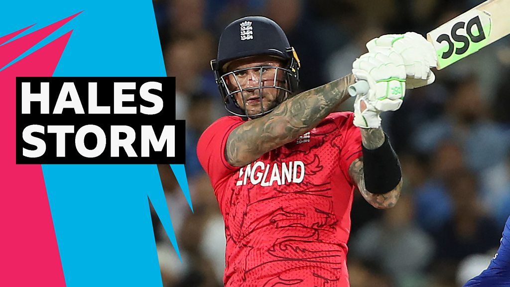 Copa del Mundo T20 - Semifinal Inglaterra v India: Alex Hales acierta siete seises