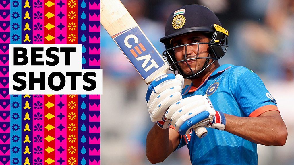 Watch the best shots of Gill's 'elegant' 50