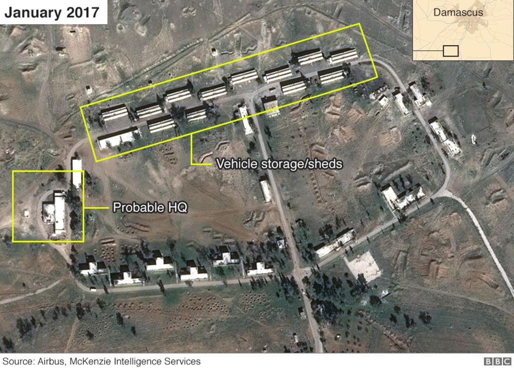 Iran building permanent military base in Syria - claim - BBC News