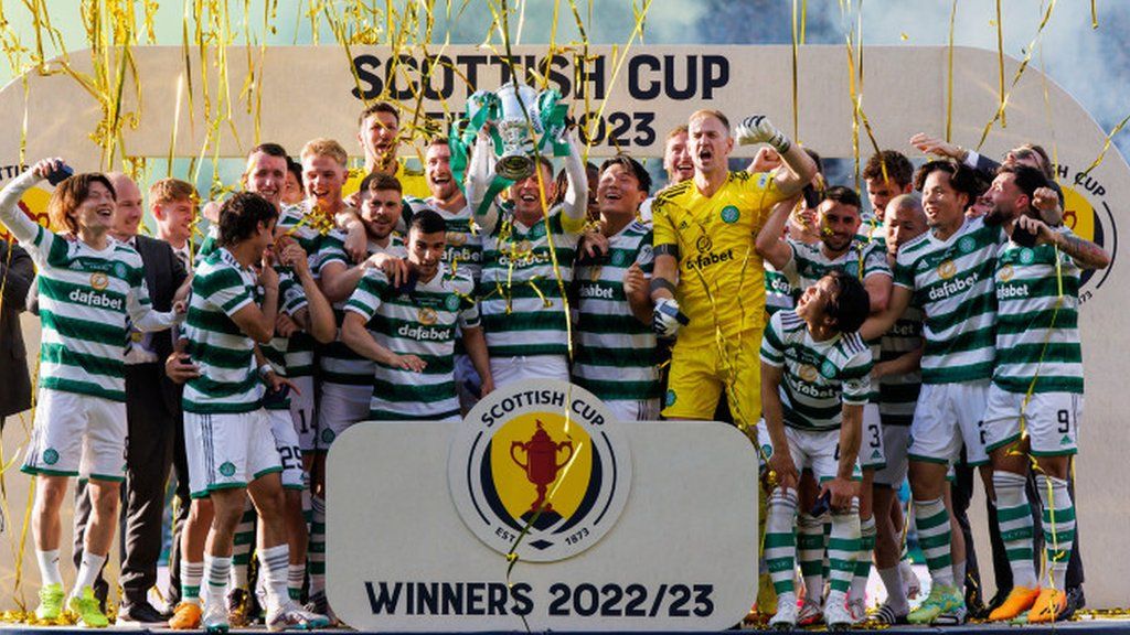 Celtic 2022/23 Scottish Cup winners