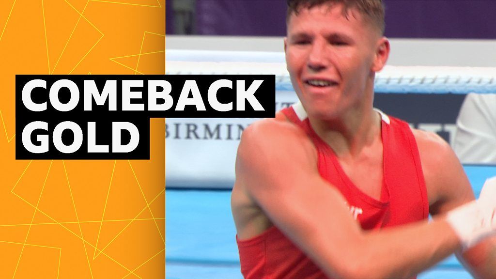 Commonwealth Games 2022: Northern Ireland teen Dylan Eagleson wins men's bantamweight gold