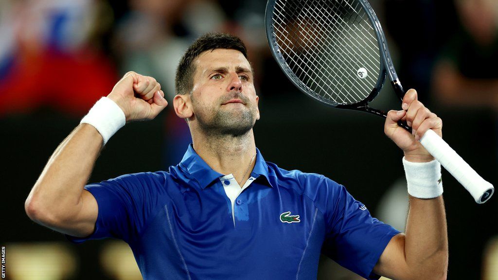 Australian Open 2024 results: Novak Djokovic eases into fourth round in  100th match in Melbourne - BBC Sport