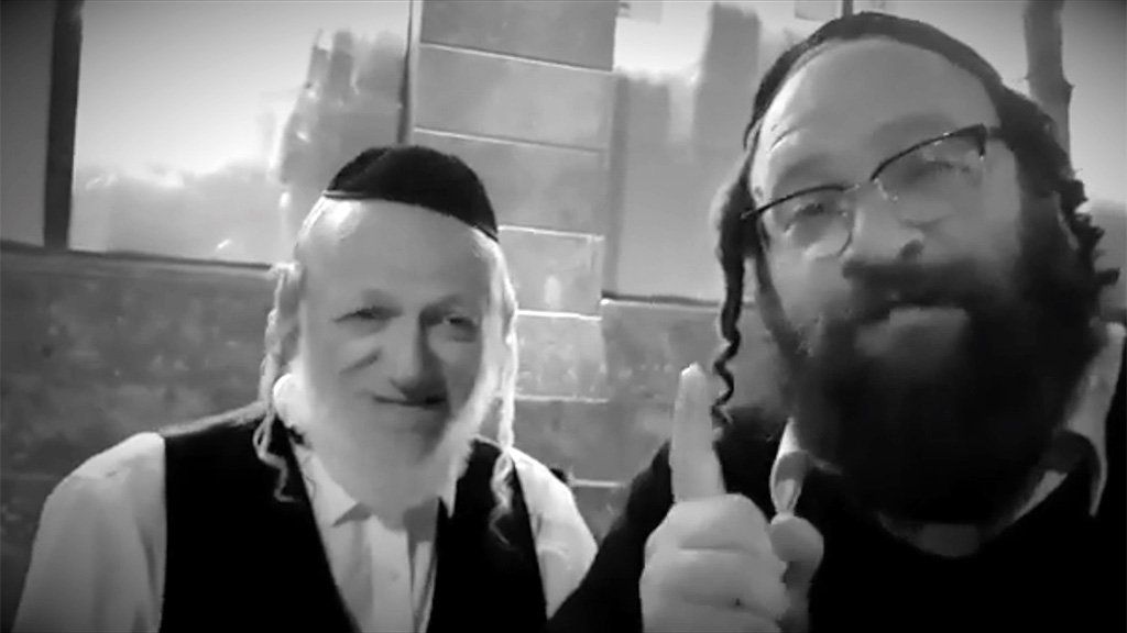 Rabbi Aharon Boymel and Yehuda Meshi Zahav