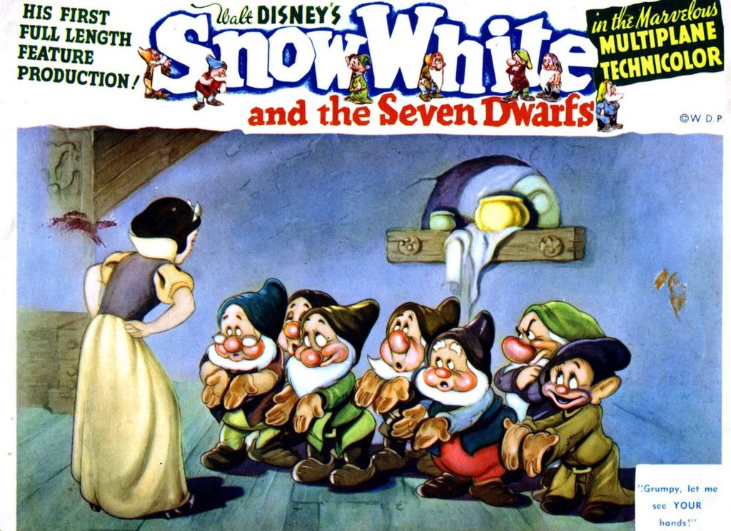 Images of Snow White from Disney's Snow White and the Seven Dwarfs